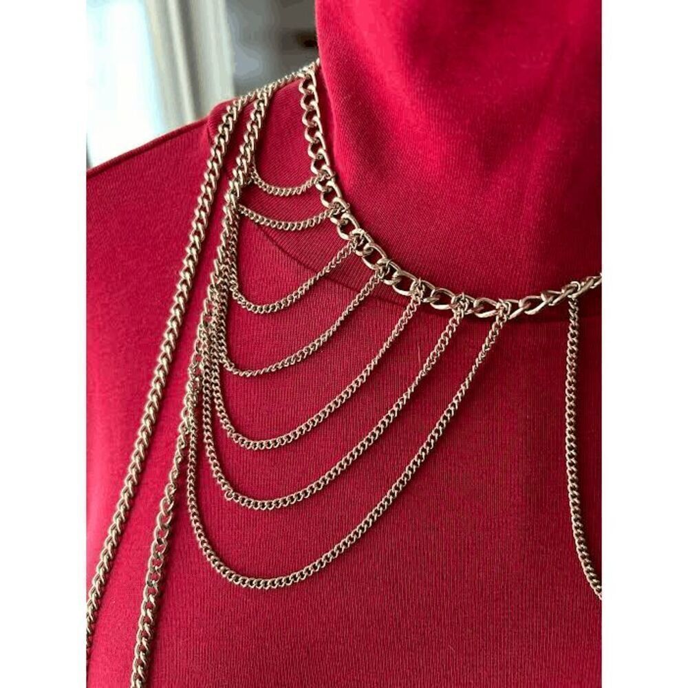Multistrand Bodychain Shoulder Piece - Picture 5 of 5
